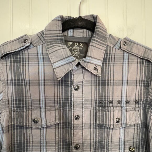 Fox Racing Button Up Slim Fit medium - Picture 7 of 13
